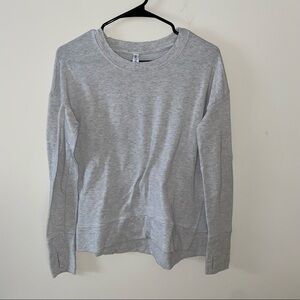 Athleta Womens gray pullover sweatshirt size XS
